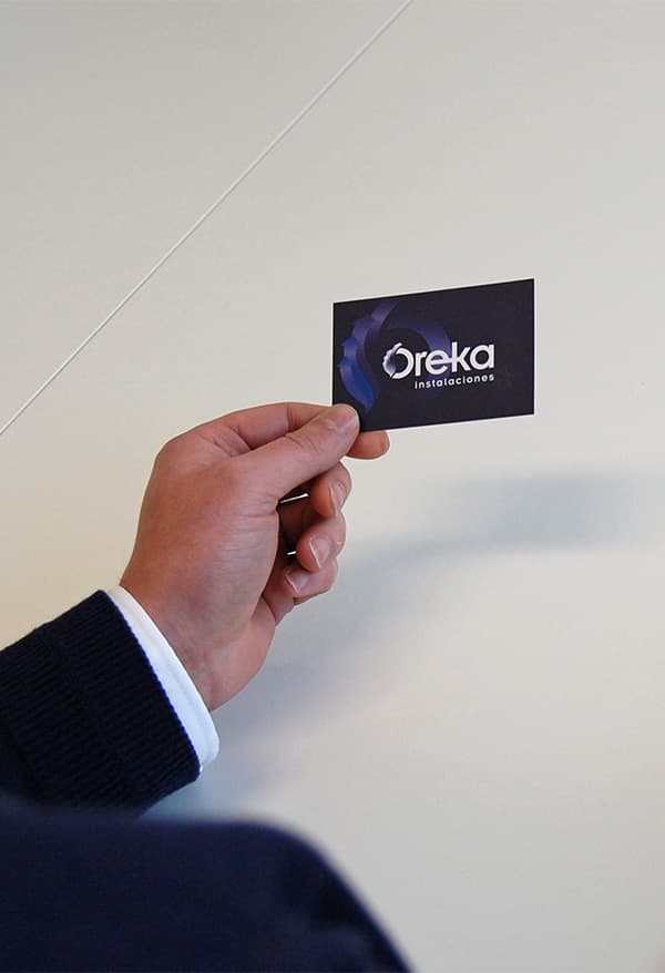 Tarjeta de OREKA Instalaciones